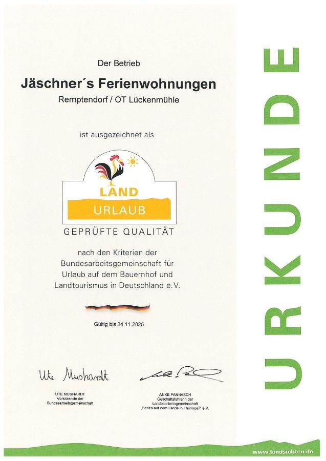 Schultheiss * Remptendorf